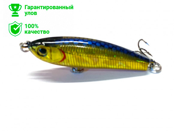 Воблер Kosadaka Raphael S-Line 45S тонущ, 45мм, 5г, цв.HGBL 
