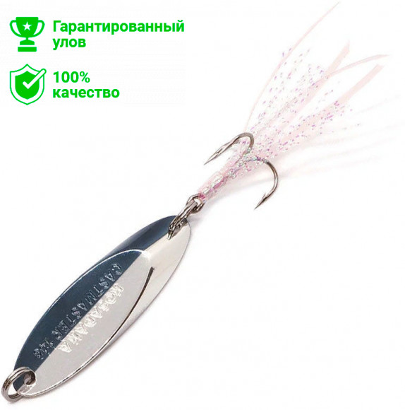 Блесна CASTMASTER "Kosadaka" 7г, цв. платина/чёрный никель