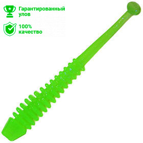 Приманка силик. Kosadaka ARRAY FAT 65, банка (9шт), запах сыра, цвет FG (fluogreen) ARRF-065-CH-FG