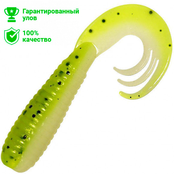 Твистер Kosadaka с разрезным хвостом TRIPLE TAIL 60, 10шт., цвет WG