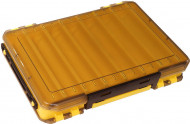 Коробка Kosadaka TB-S31B-Y, 27*19*5см для воблеров, двухсторонняя, жёлтая Коробка Kosadaka TB-S31B-Y, 27*19*5см для воблеров, двухсторонняя, жёлтая