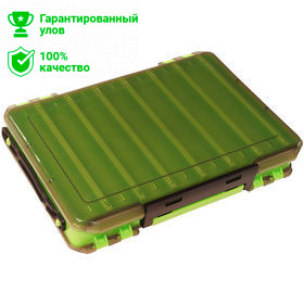 Коробка Kosadaka TB-S31B-GRN, 27*19*5см для воблеров, двухсторонняя, зелёная