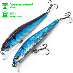 Воблер Kosadaka WINS XS 75S медл.тонущ, 75мм, 5.6г, 1.0-2.0м, цв.BLU Воблер Kosadaka WINS XS 75S медл.тонущ, 75мм, 5.6г, 1.0-2.0м, цв.BLU