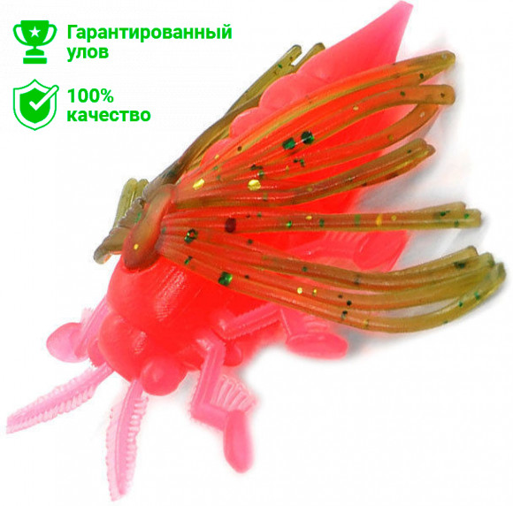 Приманка Kosadaka MAY BUG 40 плав., 3шт., цвет DGR