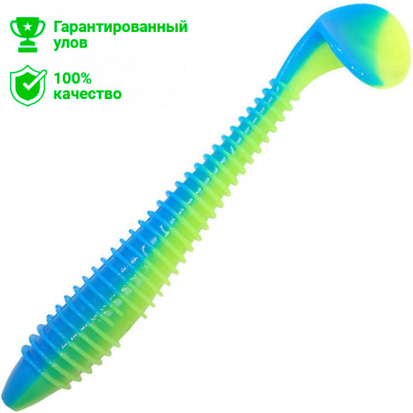 Виброхвост Kosadaka WAVE IMPACT FAT 175, блистер 3шт., цвет BLS