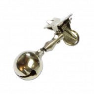 Бубенчик Kosadaka FBLS-08 (50шт), одинарный, прищепка металл