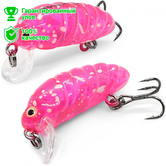 Воблер Kosadaka COCOON xs 32F плав., 32мм, 2.2г, 0.0-0.3м, цв.RST