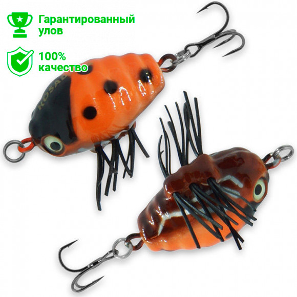 Воблер Kosadaka NotoBug 30F поверхностный, 30мм, 4.1г, м, цв.L01