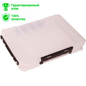 Коробка Kosadaka TB-S31B-CL, 27*19*5см для воблеров, двухсторонняя, прозрачная