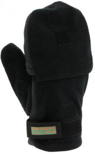 Перчатки-варежки Fire Wind (флис/неопрен) черн., р-р L (Kosadaka)