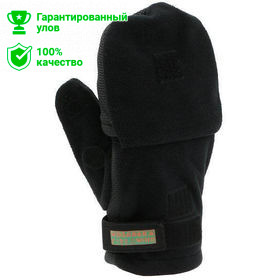 Перчатки-варежки Fire Wind (флис/неопрен) черн., р-р L (Kosadaka)