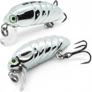 Воблер Kosadaka COCOON xs 32F плав., 32мм, 2.2г, 0.0-0.3м, цв.SIL Воблер Kosadaka COCOON xs 32F плав., 32мм, 2.2г, 0.0-0.3м, цв.SIL