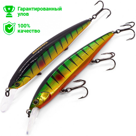Воблер Kosadaka Rerange XS 110SP суспенд., 110мм, 17г, 0.5-1.2м, цв.PC