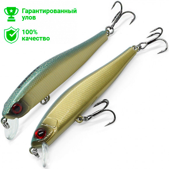 Воблер Kosadaka WINS XS 75S медл.тонущ, 75мм, 5.6г, 1.0-2.0м, цв.MN
