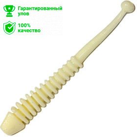 Приманка силик. Kosadaka ARRAY FAT 65, банка (9шт), запах сыра, цвет WH (white) ARRF-065-CH-WH