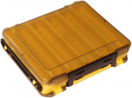 Коробка Kosadaka TB-S31C-Y, 20*17.5*5см для воблеров, двухсторонняя, жёлтая Коробка Kosadaka TB-S31C-Y, 20*17.5*5см для воблеров, двухсторонняя, жёлтая