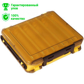 Коробка Kosadaka TB-S31C-Y, 20*17.5*5см для воблеров, двухсторонняя, жёлтая