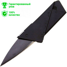 Нож-карта "Kosadaka" складной, нерж.сталь, 6.8*4.5*0.2см N-CK3