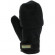 Перчатки-варежки Fire Wind (флис/неопрен) черн., р-р M (Kosadaka)