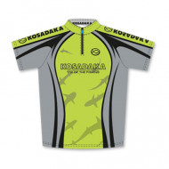 Футболка Kosadaka Серо-зеленая, Sunblock, кор.рукав, L TSSB-011S-L TSSB-011S-L