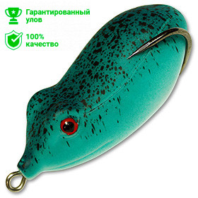 Приманка-незацепл. мягк. оснащ. плав. Лягушка-глайдер LF12 60mm, 13g, цвет C17 (Kosadaka)