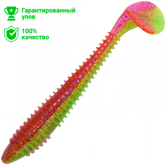 Виброхвост Kosadaka WAVE IMPACT FAT 175, блистер 3шт., цвет PG