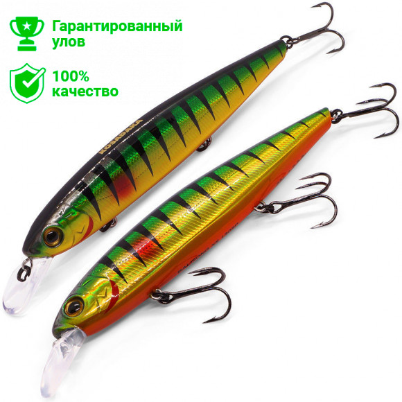 Воблер Kosadaka Balisong XS 130SP суспенд., 130мм, 23г, 1.2-2.2м, цв.PC