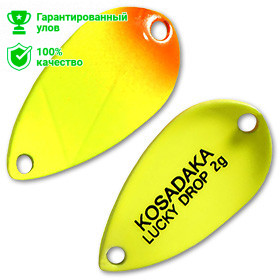 Блесна Kosadaka Trout Police LUCKY DROP 2g, 23mm, цвет B51 Блесна Kosadaka Trout Police LUCKY DROP 2g, 23mm, цвет B51