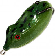 Приманка-незацепл. мягк. оснащ. плав. Лягушка-глайдер LF12 60mm, 13g, цвет C90 (Kosadaka)