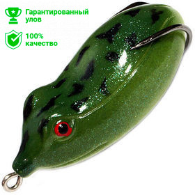 Приманка-незацепл. мягк. оснащ. плав. Лягушка-глайдер LF12 60mm, 13g, цвет C90 (Kosadaka)