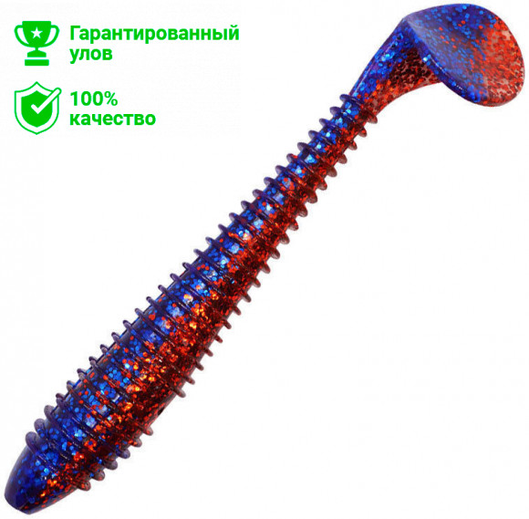Виброхвост Kosadaka WAVE IMPACT FAT 175, блистер 3шт., цвет RB