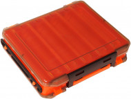 Коробка Kosadaka TB-S31C-OR, 20*17.5*5см для воблеров, двухсторонняя, оранжевая