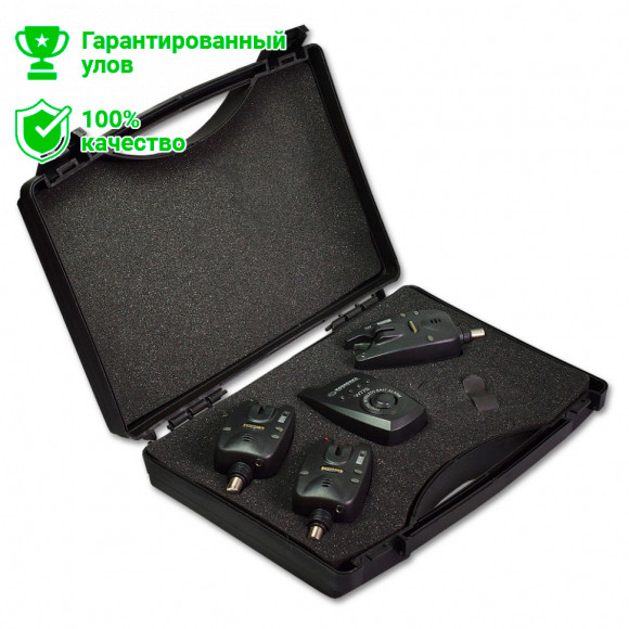 Набор W77S радио сигнализатор 3шт + пейджер (Kosadaka) W77S W77S