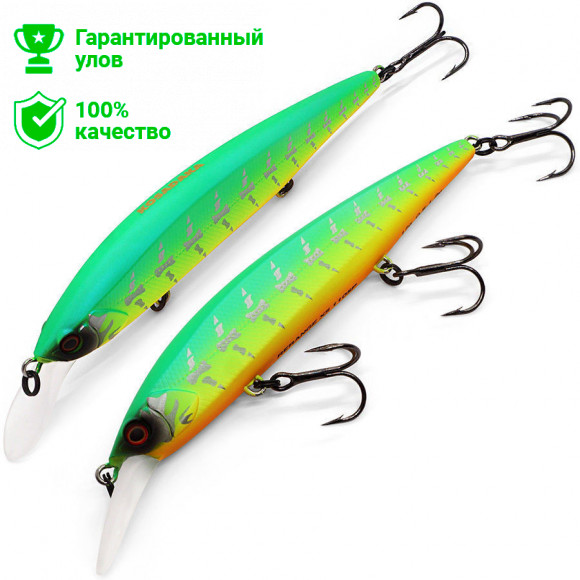 Воблер Kosadaka Rerange XS 110SP суспенд., 110мм, 17г, 0.5-1.2м, цв.VX