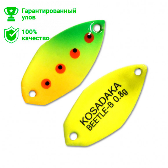 Блесна Kosadaka Trout Police BEETLE-B 0.8g, 21mm, цвет D05