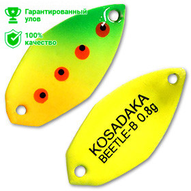 Блесна Kosadaka Trout Police BEETLE-B 0.8g, 21mm, цвет D05
