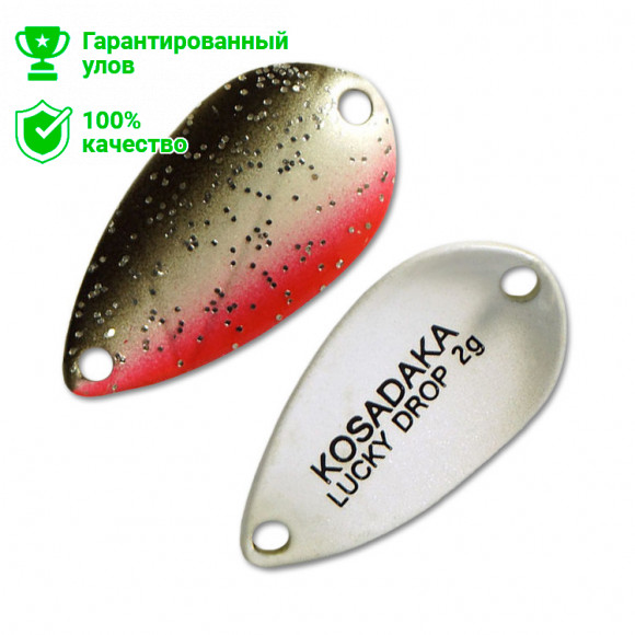 Блесна Kosadaka Trout Police LUCKY DROP 2g, 23mm, цвет F24