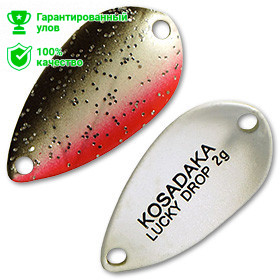 Блесна Kosadaka Trout Police LUCKY DROP 2g, 23mm, цвет F24 Блесна Kosadaka Trout Police LUCKY DROP 2g, 23mm, цвет F24