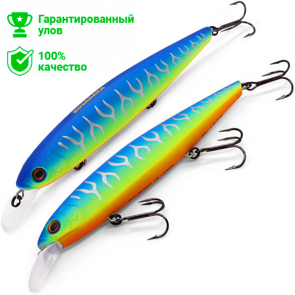 Воблер Kosadaka Balisong XS 130SP суспенд., 130мм, 23г, 1.2-2.2м, цв.REV