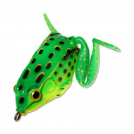 Приманка-незацепл. мягк. оснащ. плав. Лягушка с лапами LF15 55mm, 16g, цвет C21 (Kosadaka)