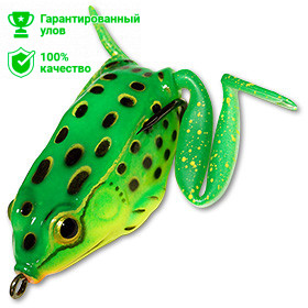 Приманка-незацепл. мягк. оснащ. плав. Лягушка с лапами LF15 55mm, 16g, цвет C21 (Kosadaka) Приманка-незацепл. мягк. оснащ. плав. Лягушка с лапами LF15 55mm, 16g, цвет C21 (Kosadaka)