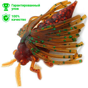 Приманка Kosadaka MAY BUG 40 плав., 3шт., цвет SMO
