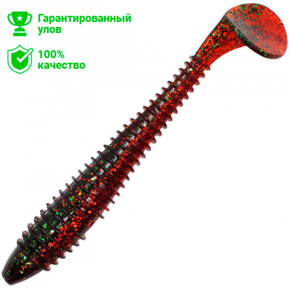 Виброхвост Kosadaka WAVE IMPACT FAT 175, блистер 3шт., цвет SMO