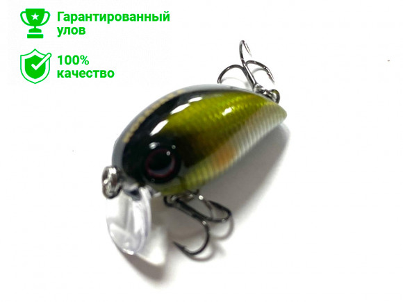 Воблер Kosadaka Hickory SSR 34F плав., 34мм, 3.7г, 0-0.2м, цв.AYU