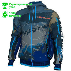Толстовка Kosadaka синяя S
