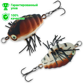 Воблер Kosadaka NotoBug 30F поверхностный, 30мм, 4.1г, м, цв.L12 Воблер Kosadaka NotoBug 30F поверхностный, 30мм, 4.1г, м, цв.L12