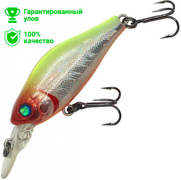 Воблер Kosadaka RAVEN XS 55F плав., 55мм, 7.6г, 0.5-1.0м, цв.LME