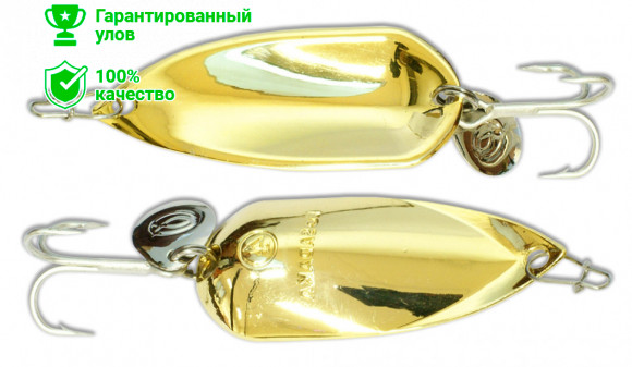 Блесна Kosadaka GRAV spoon, 35мм, 6г., Gold GRV-06G GRV-06G