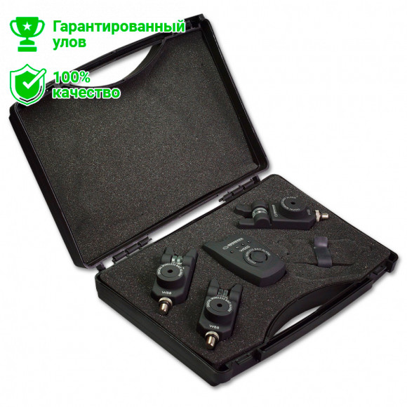 Набор W88S радио сигнализатор 3шт + пейджер (Kosadaka) W88S W88S