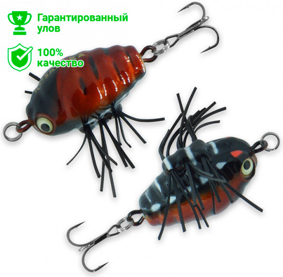 Воблер Kosadaka NotoBug 30F поверхностный, 30мм, 4.1г, м, цв.L13